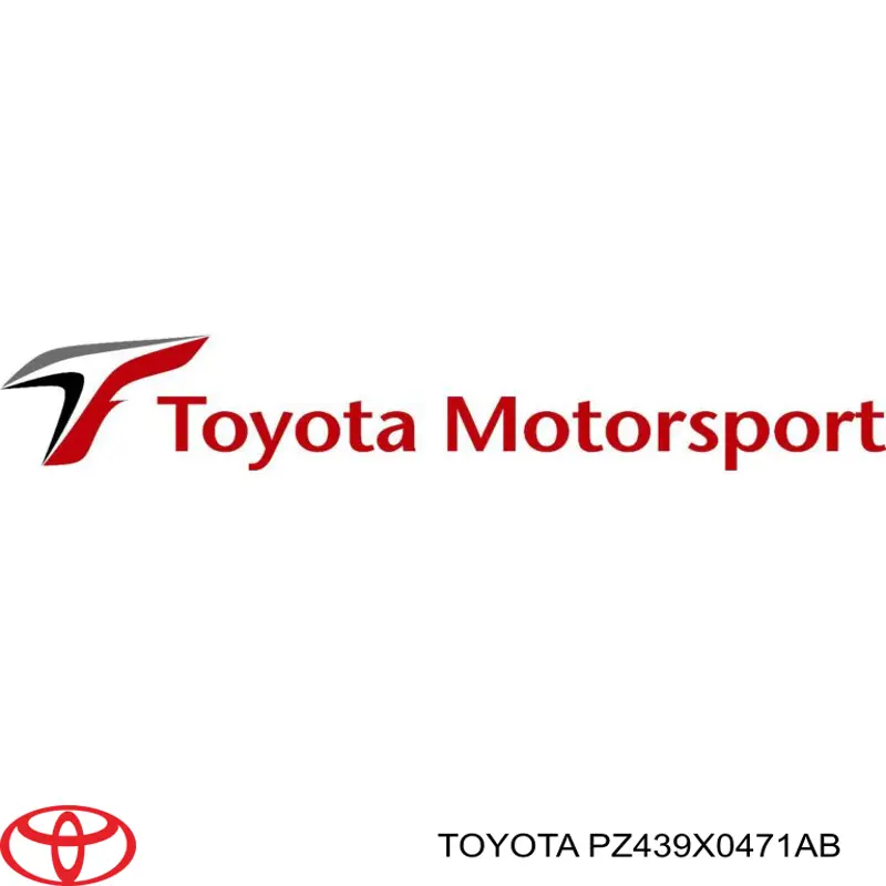 PZ439X0471AB Toyota alerón para puerta de maletero