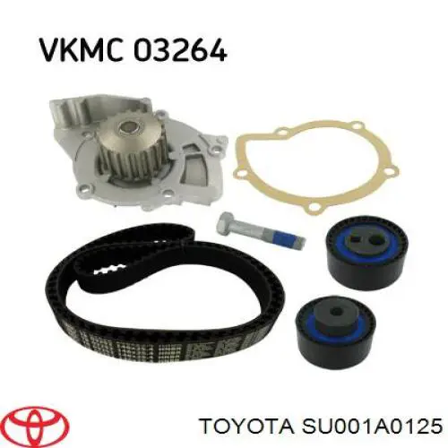 SU001A0125 Toyota kit correa de distribución