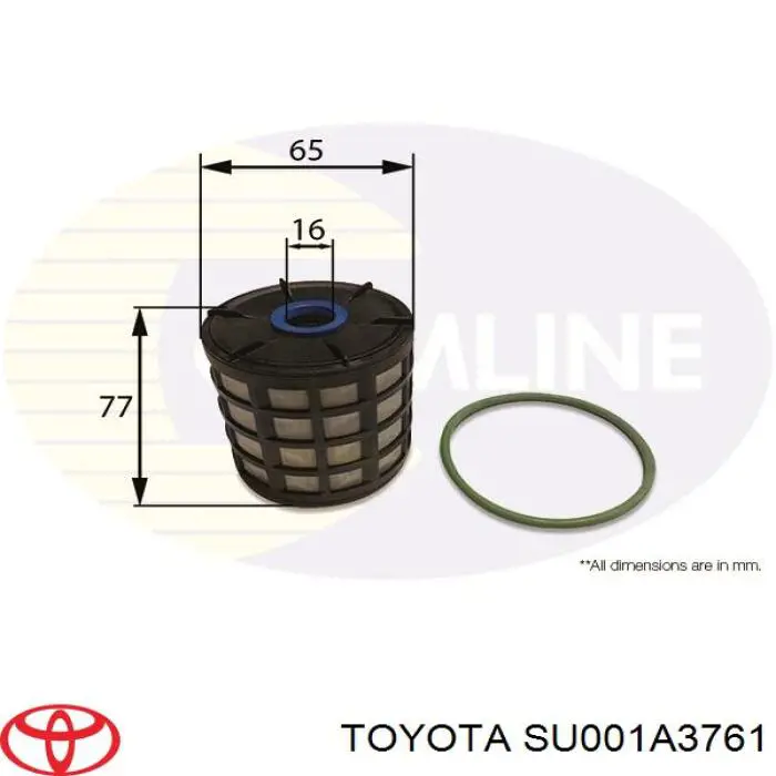 SU001-A3761 Toyota filtro combustible