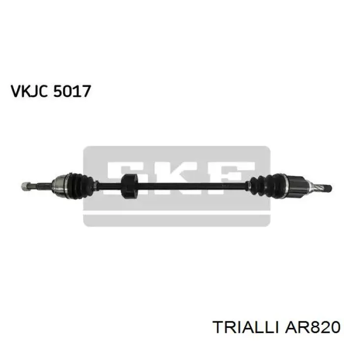 AR820 Trialli árbol de transmisión delantero derecho