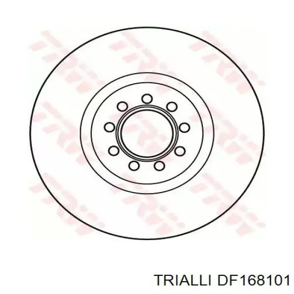 DF168101 Trialli freno de disco delantero