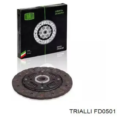 FD0501 Trialli disco de embrague