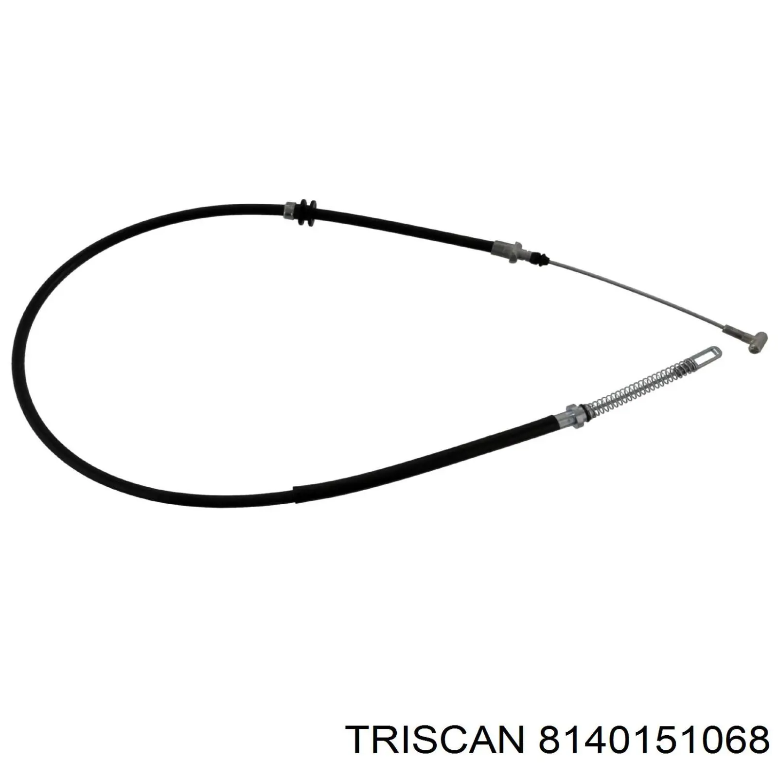 8140151068 Triscan cable de freno de mano trasero derecho/izquierdo