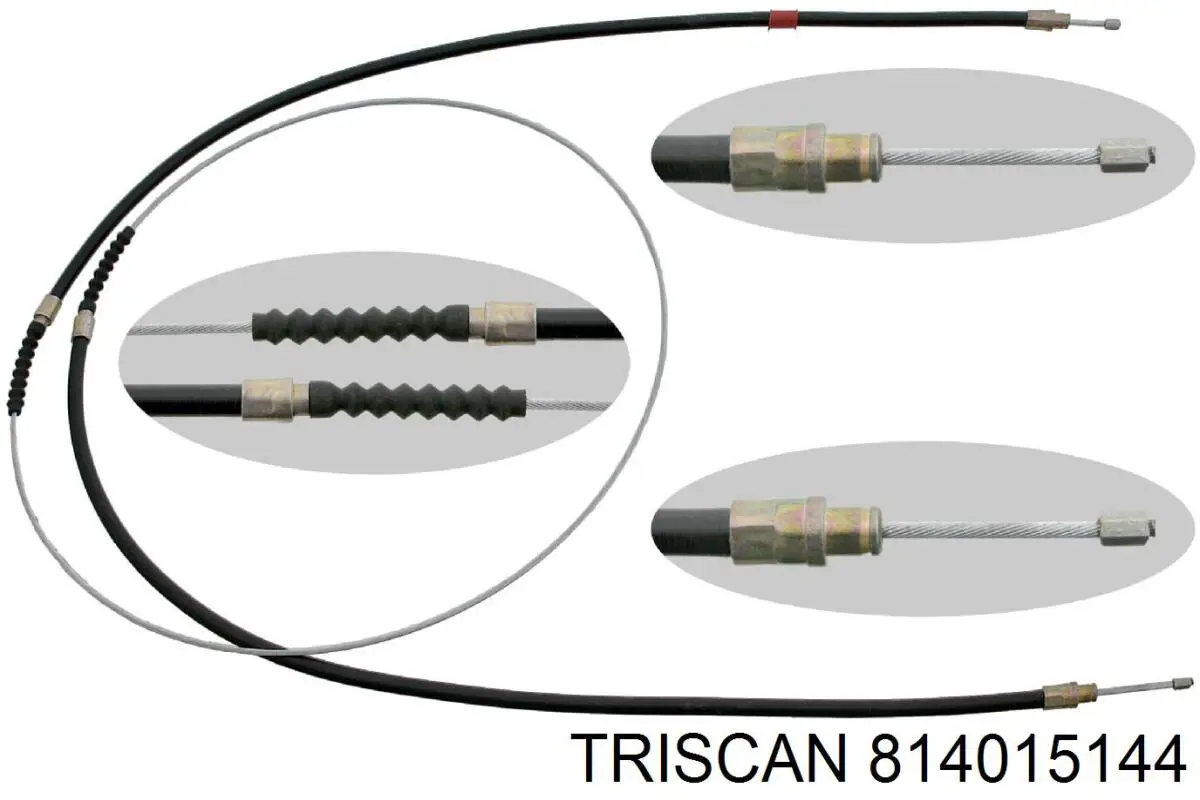 11.208.1 Adriauto cable de freno de mano trasero derecho/izquierdo