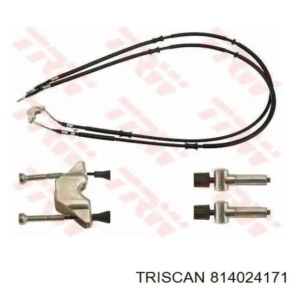 33.0297 Adriauto cable de freno de mano trasero derecho/izquierdo