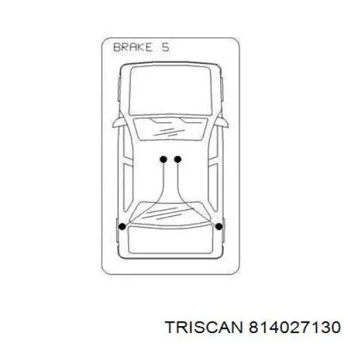  Cable de freno de mano trasero derecho para Volvo V40 VW