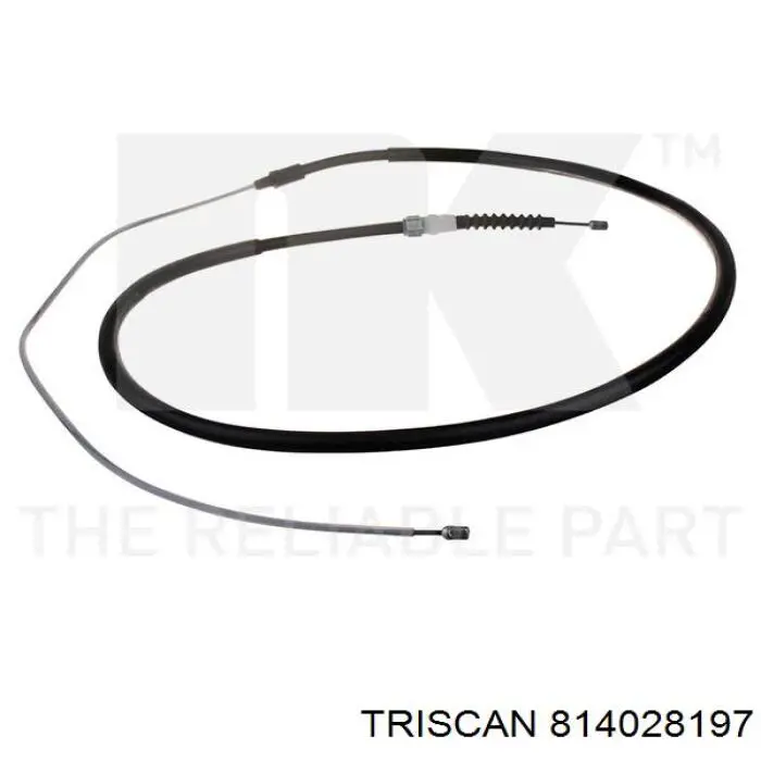  Cable de freno de mano trasero derecho/izquierdo para Peugeot 408 