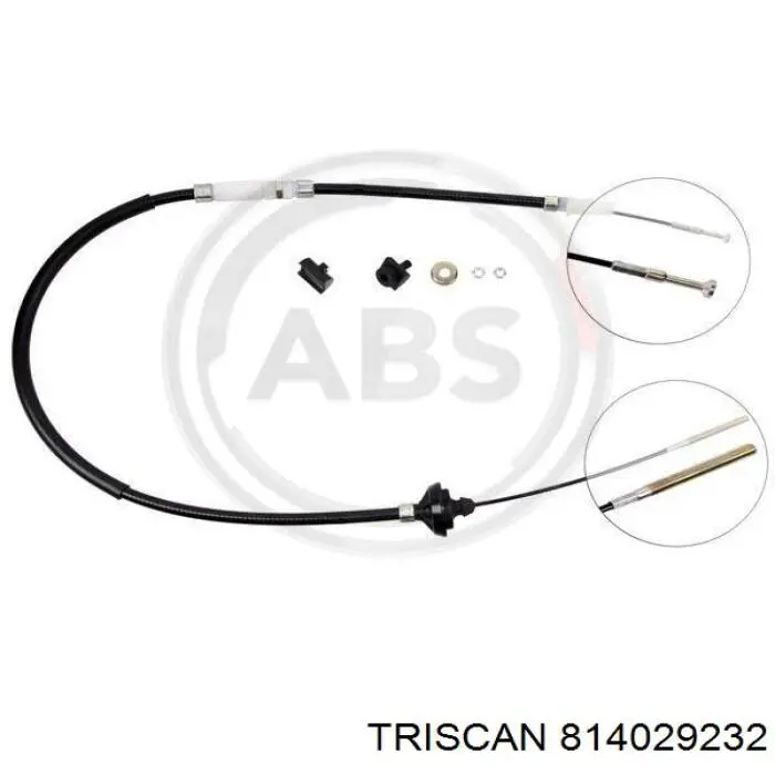  Cable de embrague para Volkswagen Transporter 70XB, 70XC, 7DB, 7DW