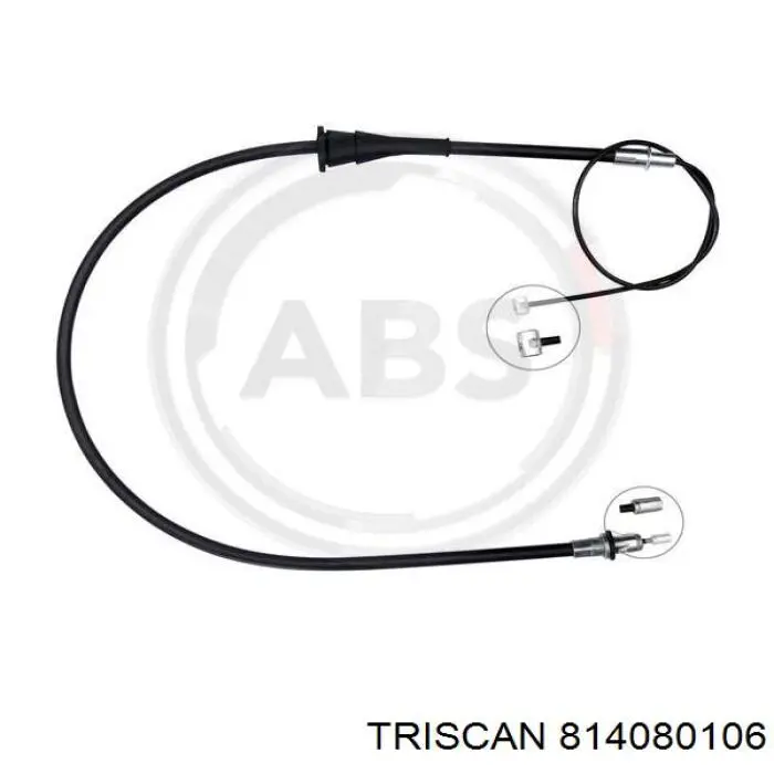  Cable de freno de mano delantero para Chrysler Voyager 