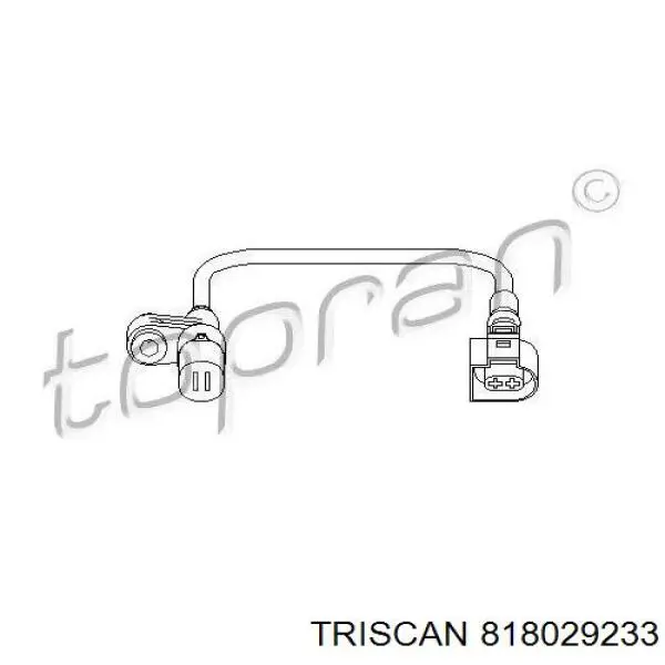 818029233 Triscan sensor abs trasero