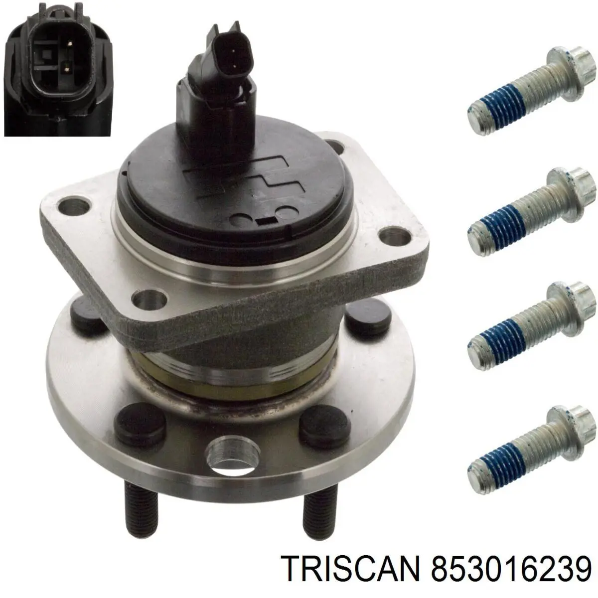 853016239 Triscan cubo de rueda trasero