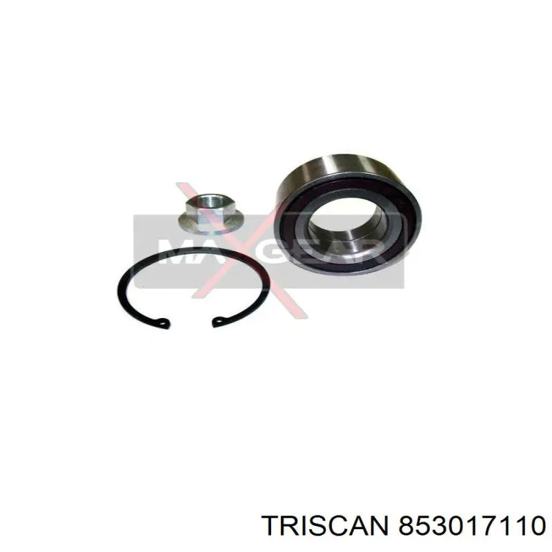 8530 17110 Triscan cojinete de rueda delantero/trasero