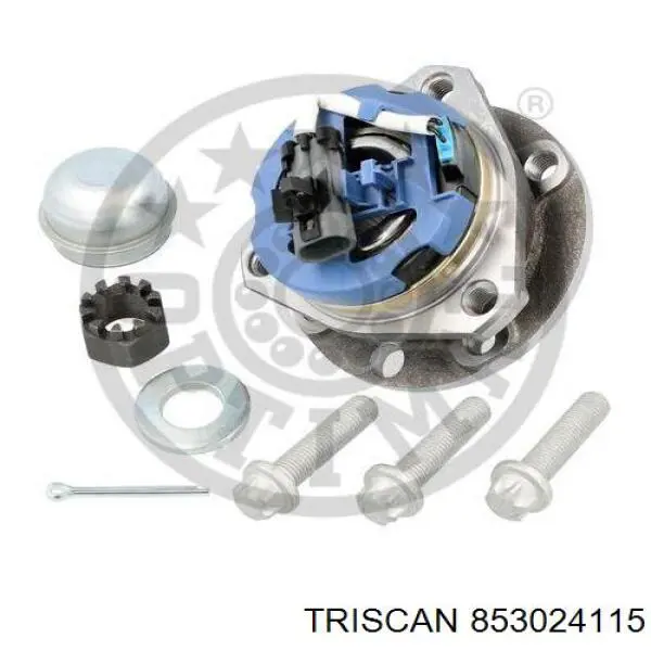 853024115 Triscan cubo de rueda delantero