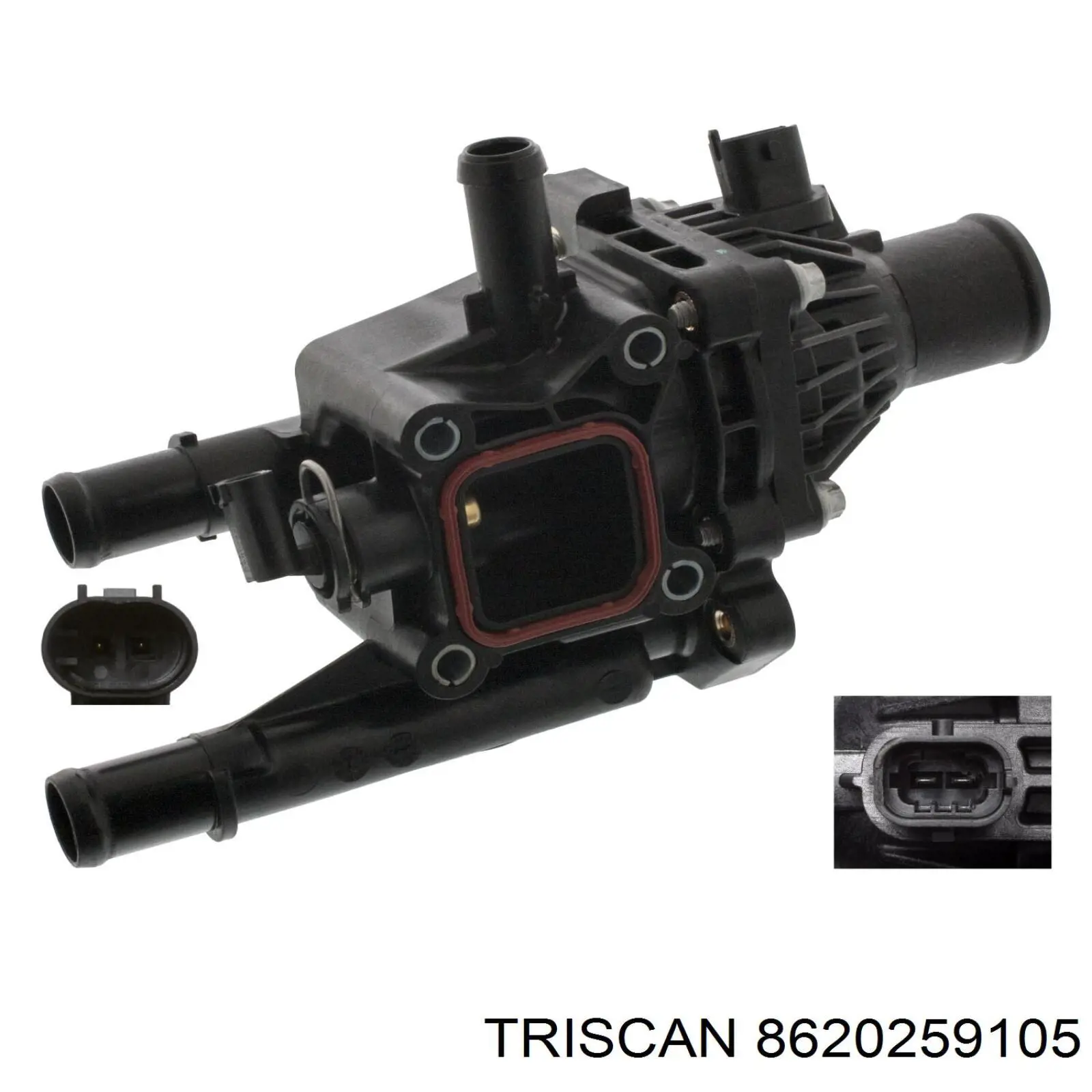 8620 259105 Triscan termostato, refrigerante