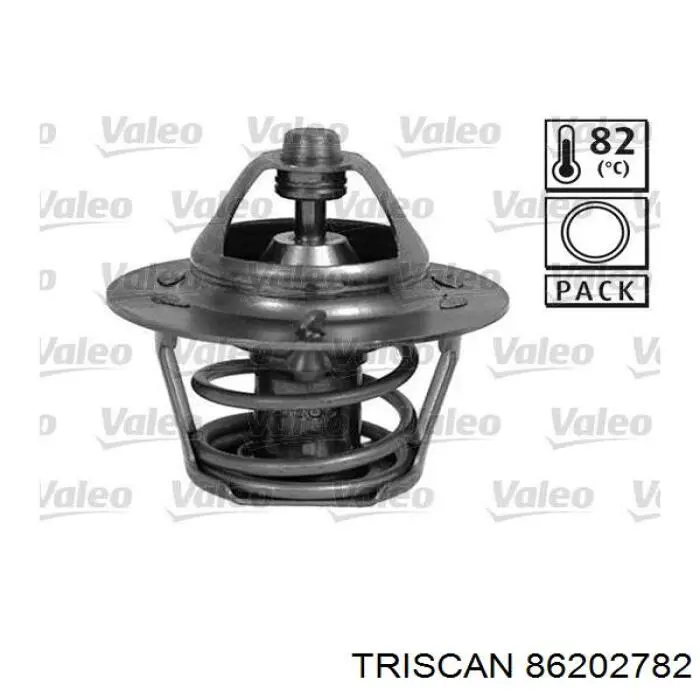 86202782 Triscan termostato, refrigerante