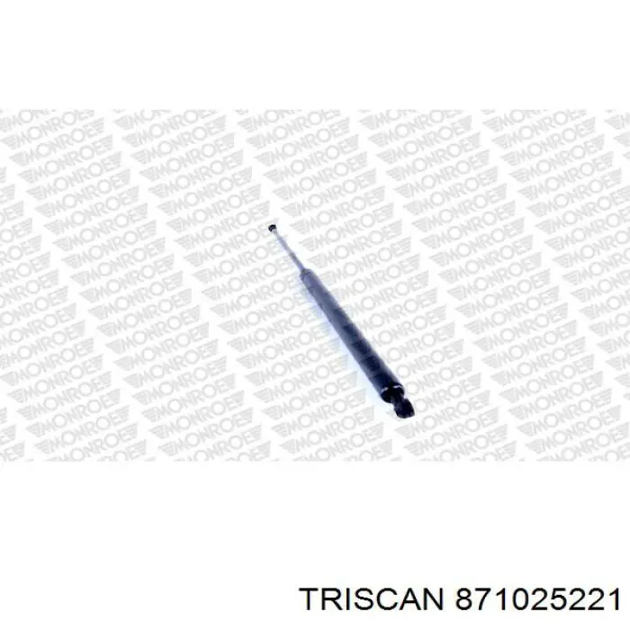 871025221 Triscan amortiguador de maletero