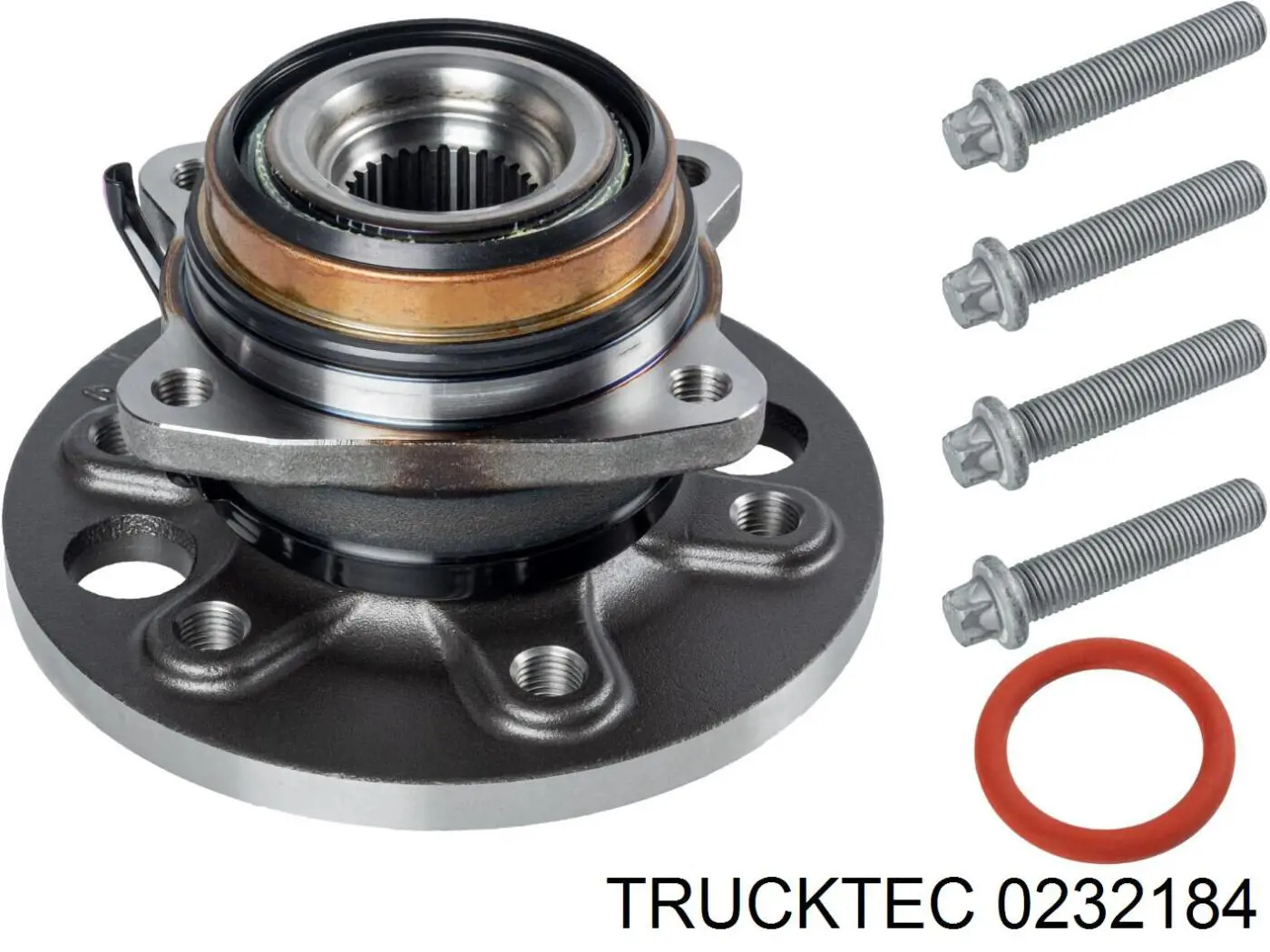 02.32.184 Trucktec árbol de transmisión trasero izquierdo