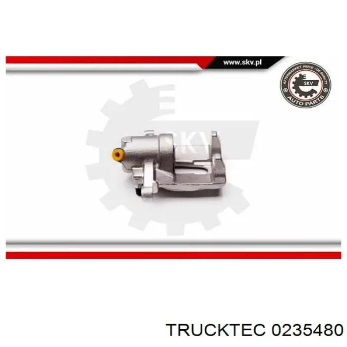 02.35.480 Trucktec pinza de freno trasero derecho