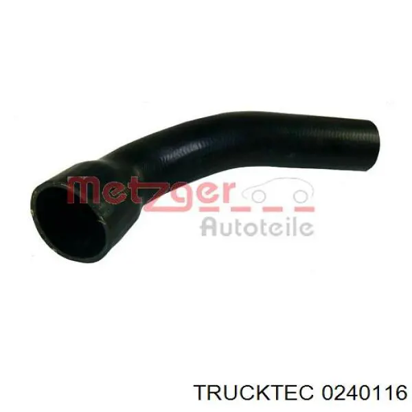 0240116 Trucktec tubo flexible de aire de sobrealimentación derecho