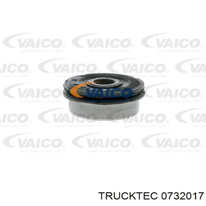 0732017 Trucktec suspensión, cuerpo del eje trasero