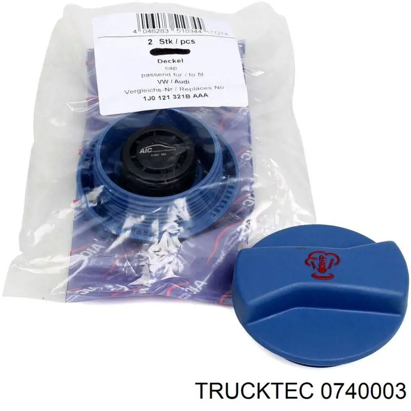 07.40.003 Trucktec tapón de expansión de refrigerante/anticongelante