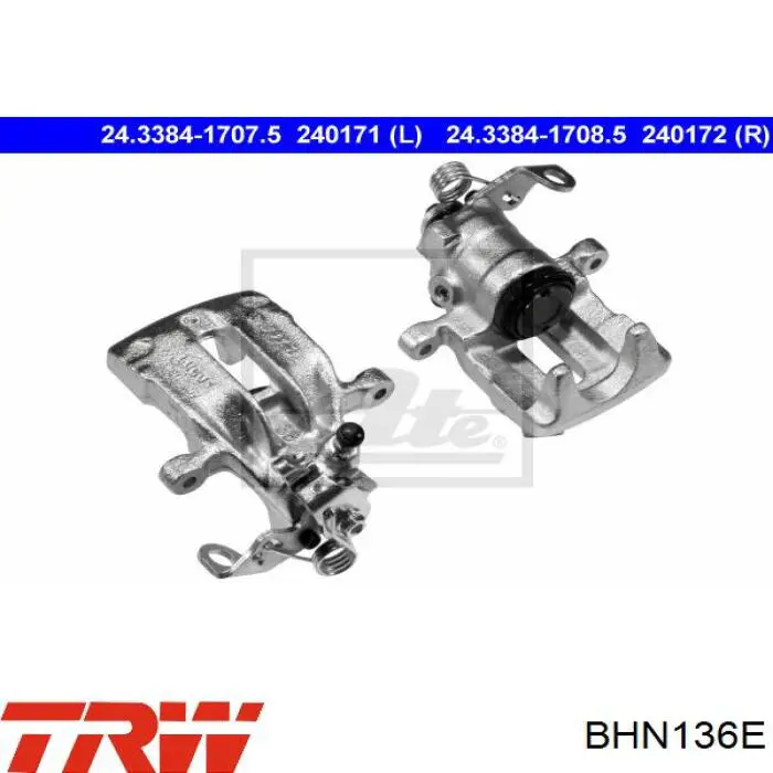 4116400 DRI pinza de freno trasera izquierda