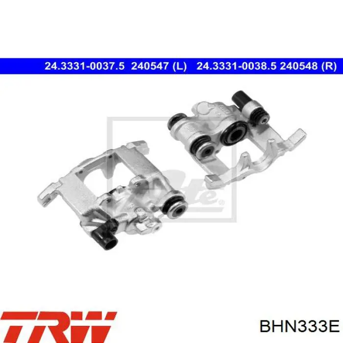  Pinza de freno trasera izquierda para Peugeot 406 8B