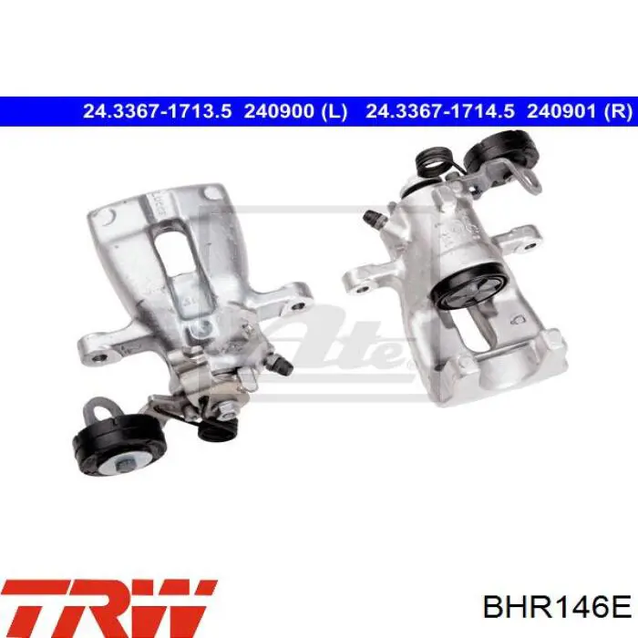 BHR146E TRW pinza de freno trasero derecho