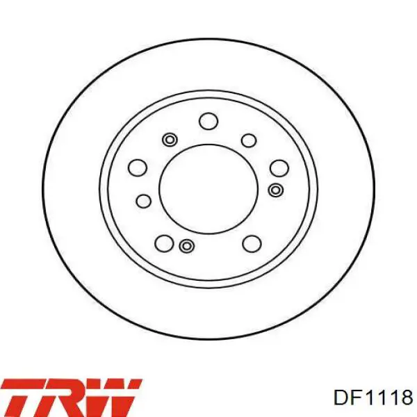 BD6321 BRP freno de disco delantero