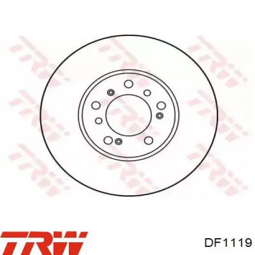 CD6069S Bremsi freno de disco delantero