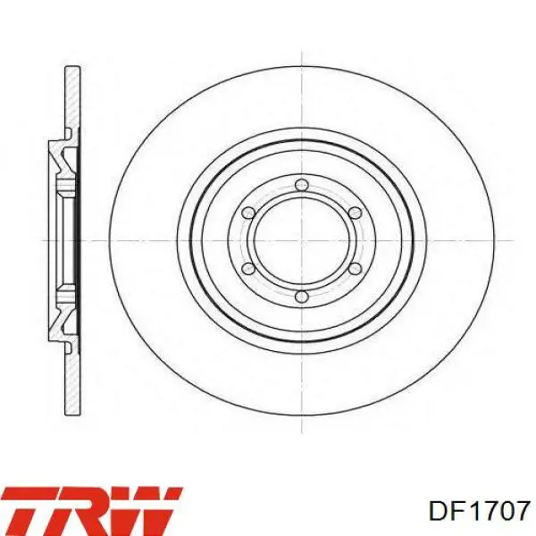  Disco de freno trasero para Alfa Romeo Giulietta 116