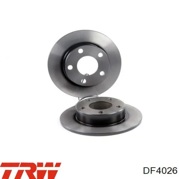 8840810 Brembo disco de freno trasero