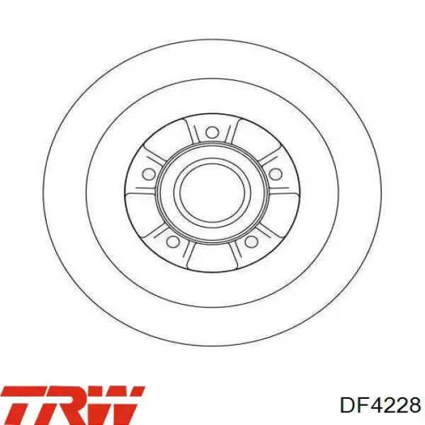 08A23920 Brembo disco de freno trasero