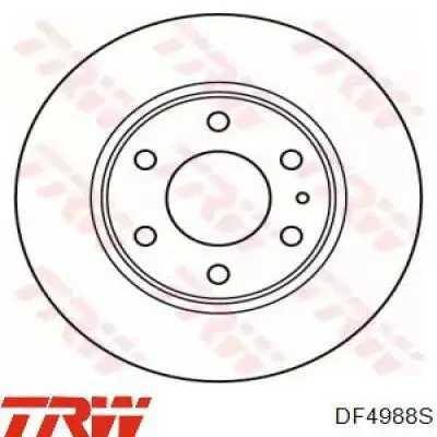 8975920 Brembo disco de freno trasero