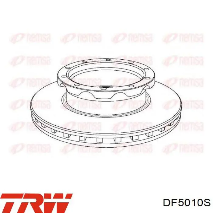  Freno de disco delantero para MERCEDES BENZ TRUCK TRUCK ATEGO 1 