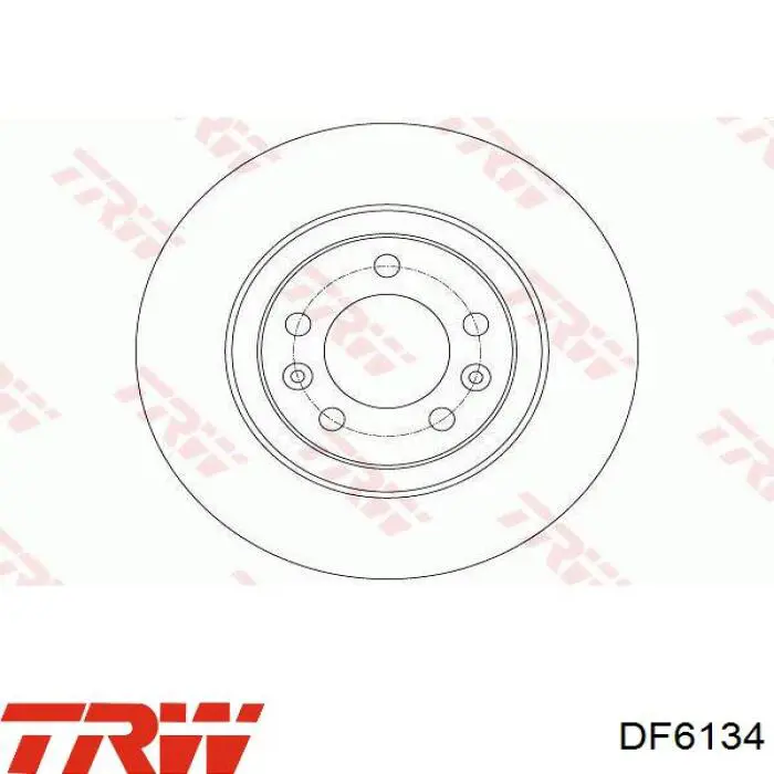 DP1010.11.1576 Dr!ve+ disco de freno trasero