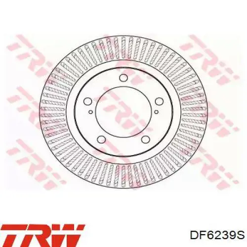 DF6239S TRW freno de disco delantero