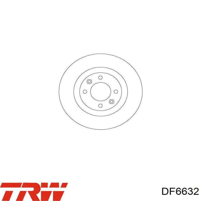 8868221 Brembo disco de freno trasero