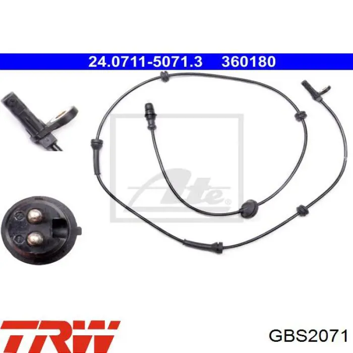 GBS2071 TRW sensor abs delantero izquierdo