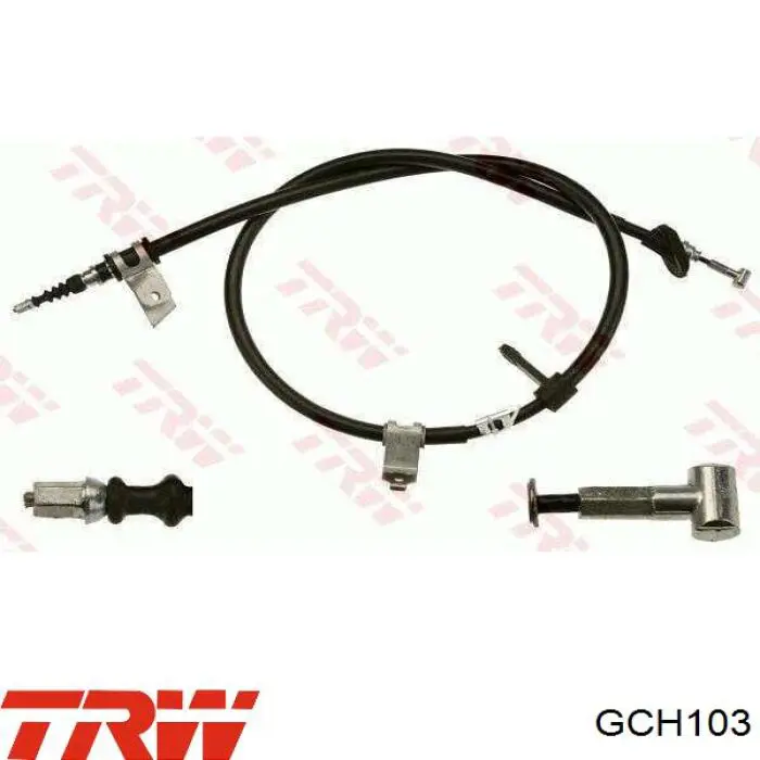  Cable de freno de mano trasero izquierdo para Alfa Romeo 166 936