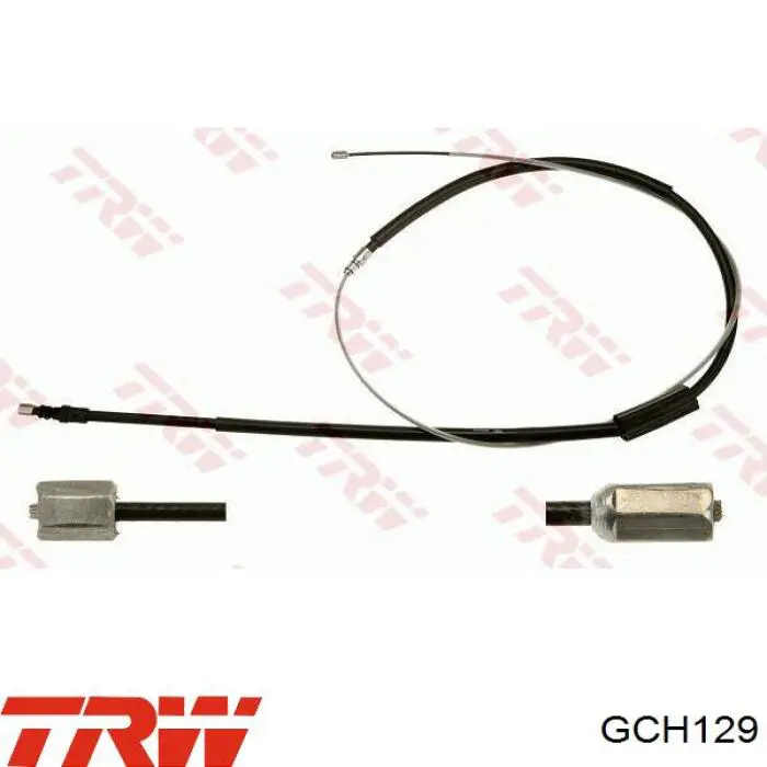 GCH129 TRW cable de freno de mano trasero derecho/izquierdo