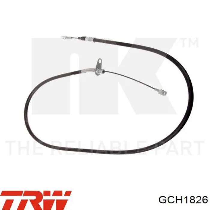  Cable de freno de mano trasero derecho para Mercedes E W123