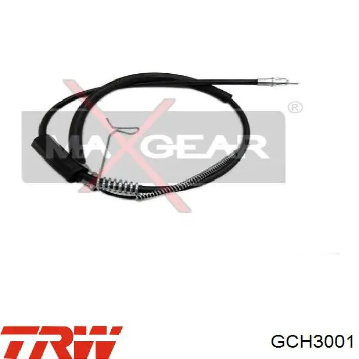  Cable de freno de mano trasero izquierdo para Ford Transit V184/5