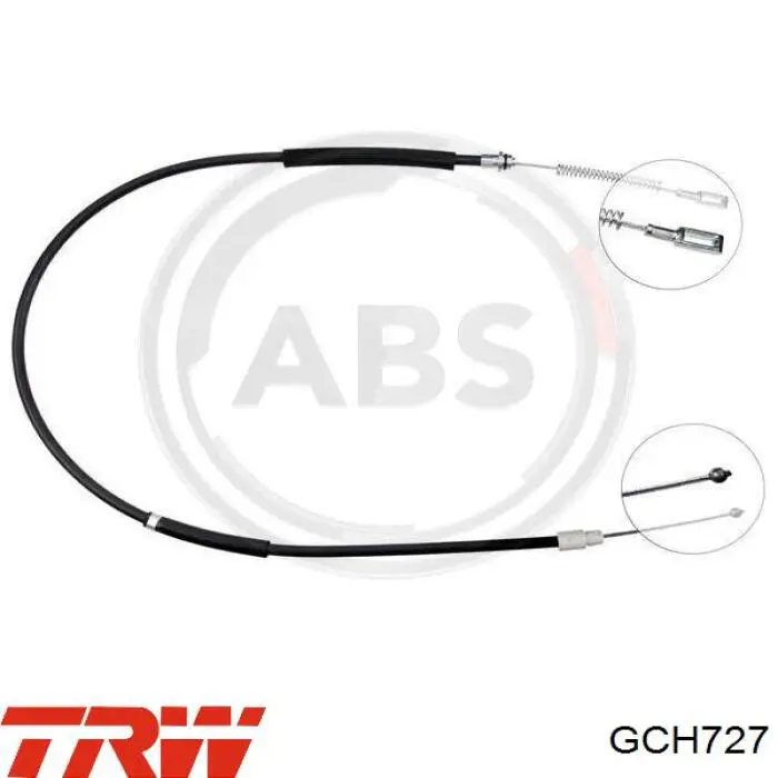  Cable de freno de mano trasero derecho/izquierdo para Volkswagen Crafter 2E