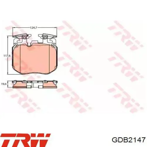  Pastillas de freno delanteras para BMW 3 G21