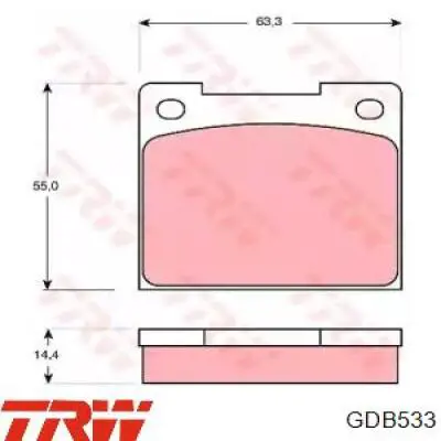 272674 Volvo pastillas de freno traseras