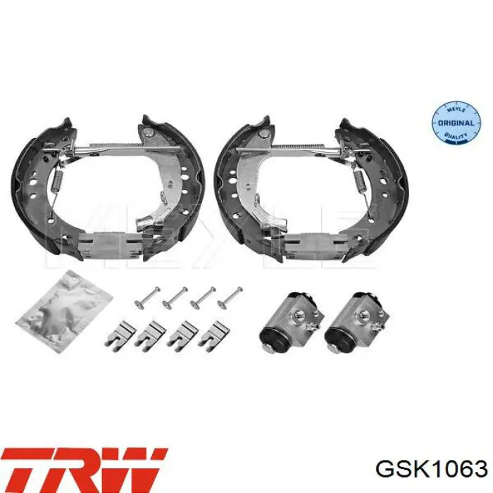 GSK1063 TRW zapatas de frenos de tambor traseras