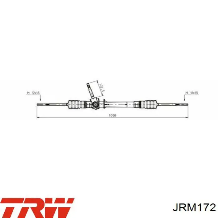 JRM172 TRW cremallera de dirección