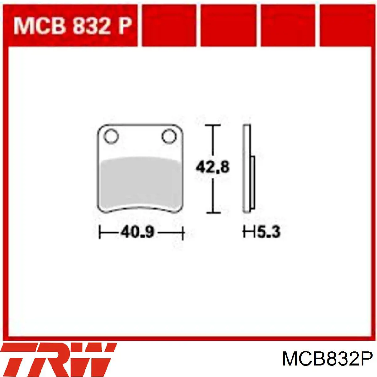 MCB832P TRW 