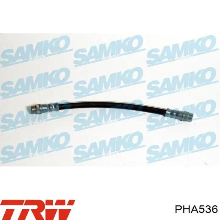 PHA536 TRW tubo flexible de frenos trasero